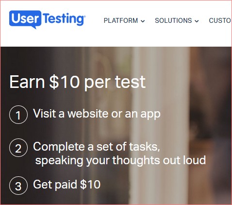 Earn extra income as freelance tester
