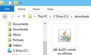 Download and install java development kit jdk on windows step3