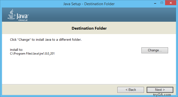 Download and install java development kit jdk on windows step9
